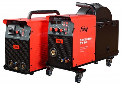FUBAG Сварочный полуавтомат INMIG 500T DW SYN + DRIVE INMIG DW + Шланг пакет 5м + горелка FB 400 3m