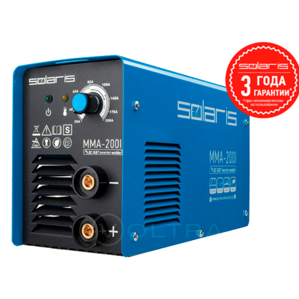Инвертор сварочный Solaris MMA-200I