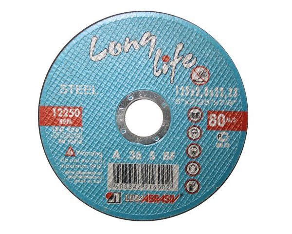 Отрезные круги  125х1.2x22.2 мм для металла Long Life